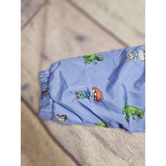 Rugrats Puffer Coat Sherpa Members Only Nickelodeon Full Zipper Kids Size Medium - Picture 8 of 8